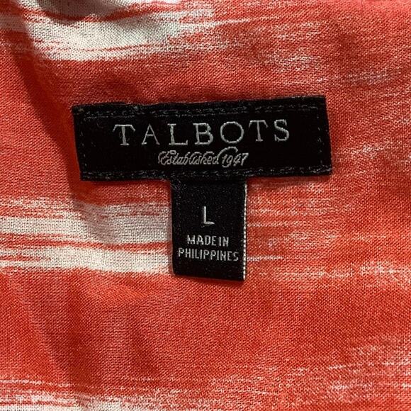 Talbots Cotton Blouse Women’s Size Large - Breezy, Classic, Summer-Ready - Picture 3 of 6